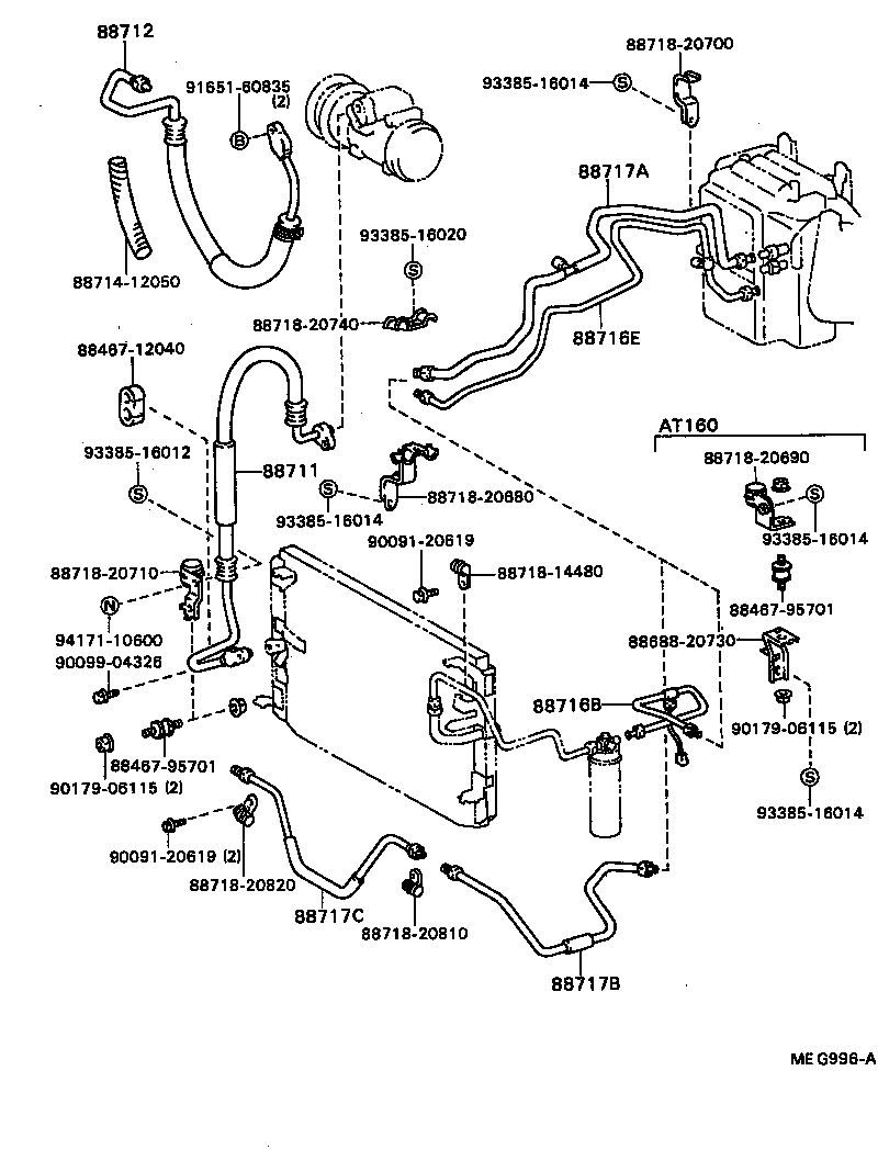  CARINA FF |  HEATING AIR CONDITIONING COOLER PIPING