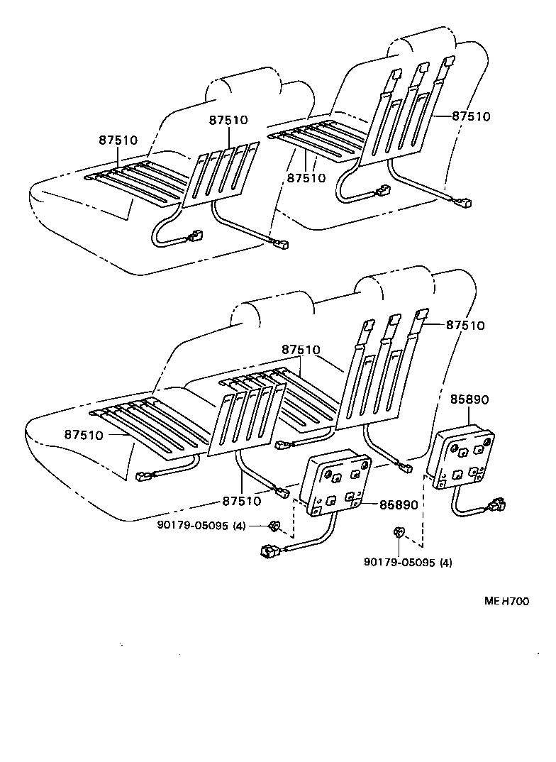  CENTURY |  SEAT MOTOR SEAT HEATER