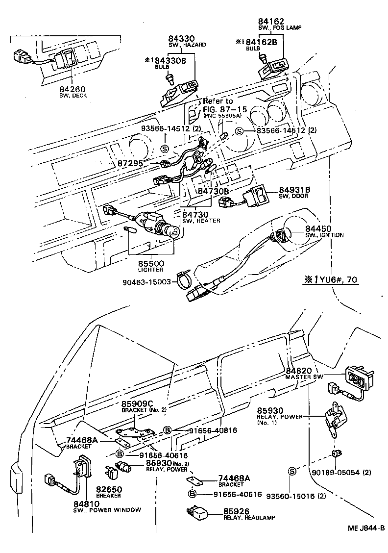  DYNA TOYOACE |  SWITCH RELAY COMPUTER