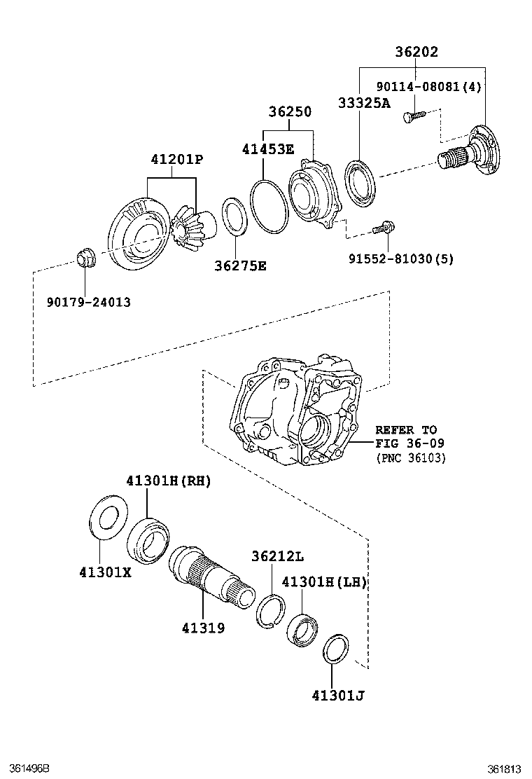  RAV4 NAP |  TRANSFER GEAR