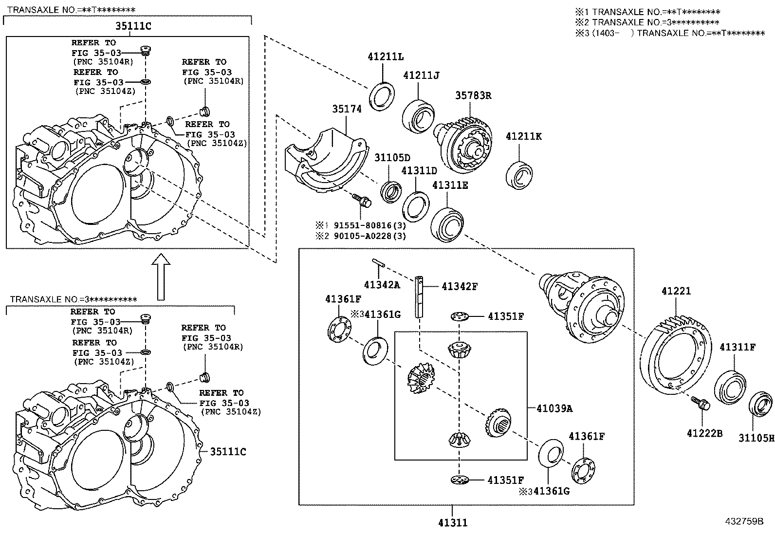  RAV4 NAP |  FRONT AXLE HOUSING DIFFERENTIAL