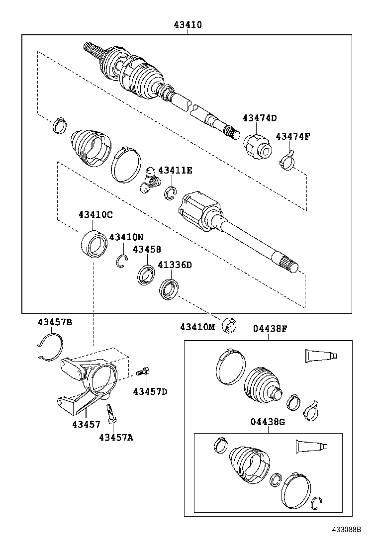  HIGHLANDER NAP |  FRONT DRIVE SHAFT