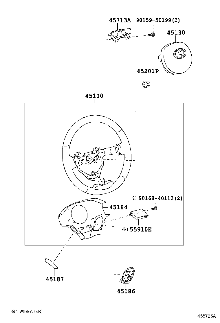  CT200H |  STEERING WHEEL