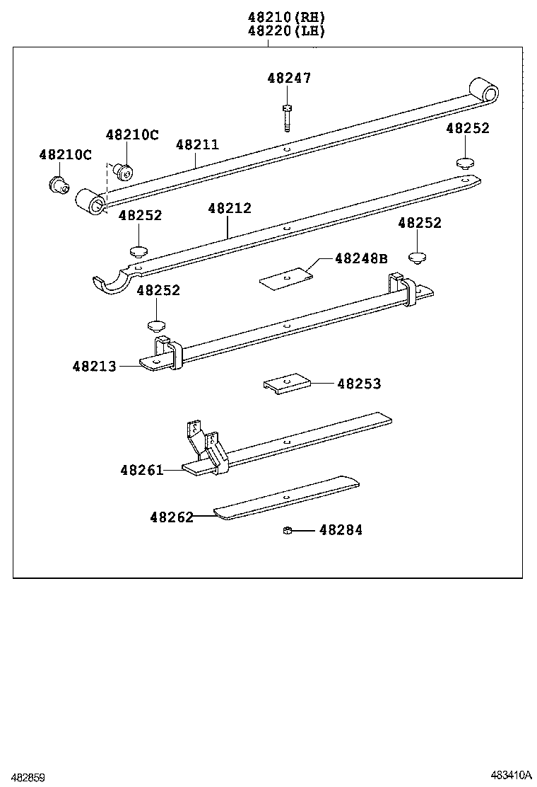  HILUX |  REAR SPRING SHOCK ABSORBER