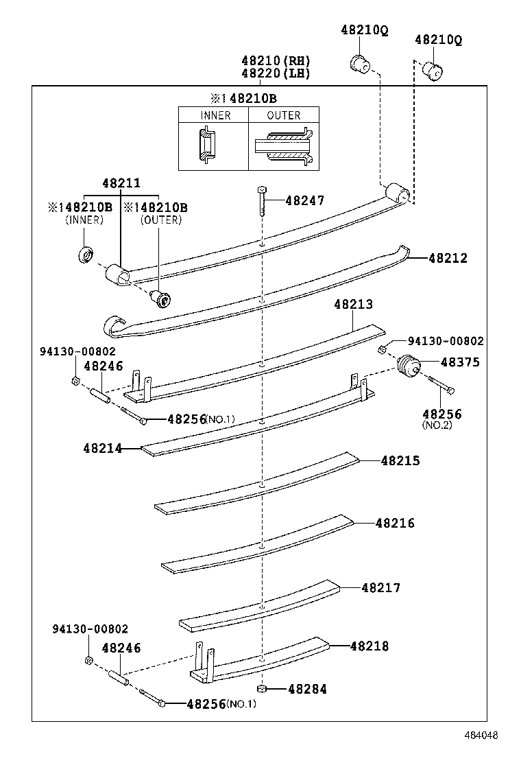  LAND CRUISER 70 |  REAR SPRING SHOCK ABSORBER