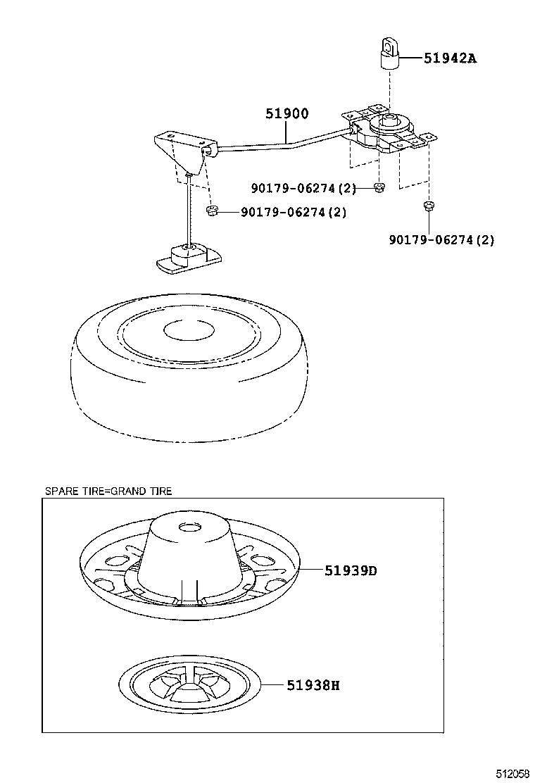  HIGHLANDER |  SPARE WHEEL CARRIER