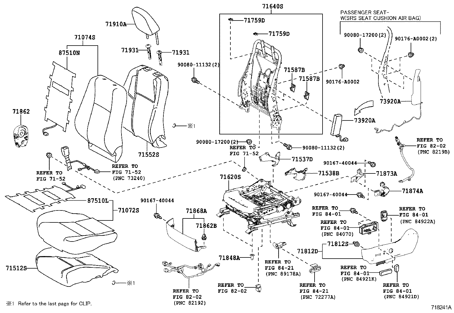  RAV4 NAP |  SEAT SEAT TRACK