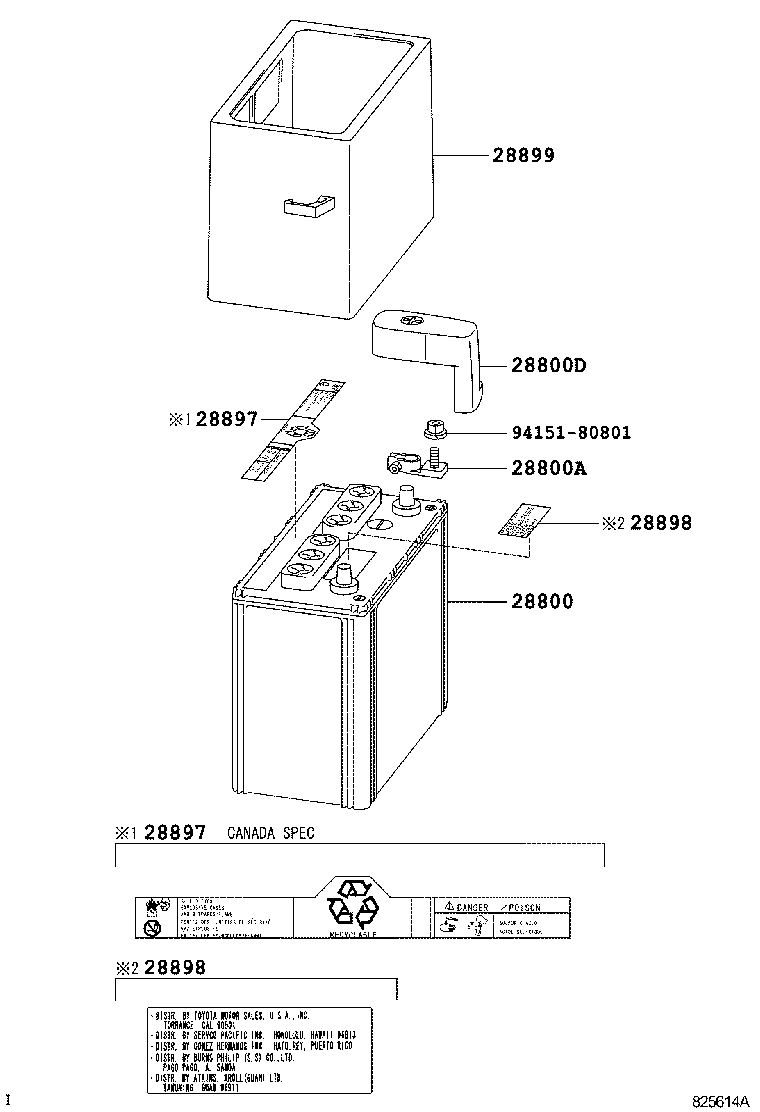  HIGHLANDER |  BATTERY BATTERY CABLE