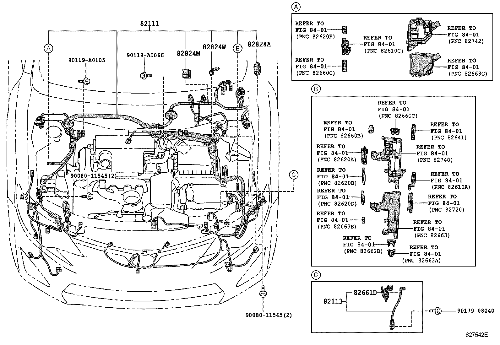  CAMRY HYBRID |  WIRING CLAMP