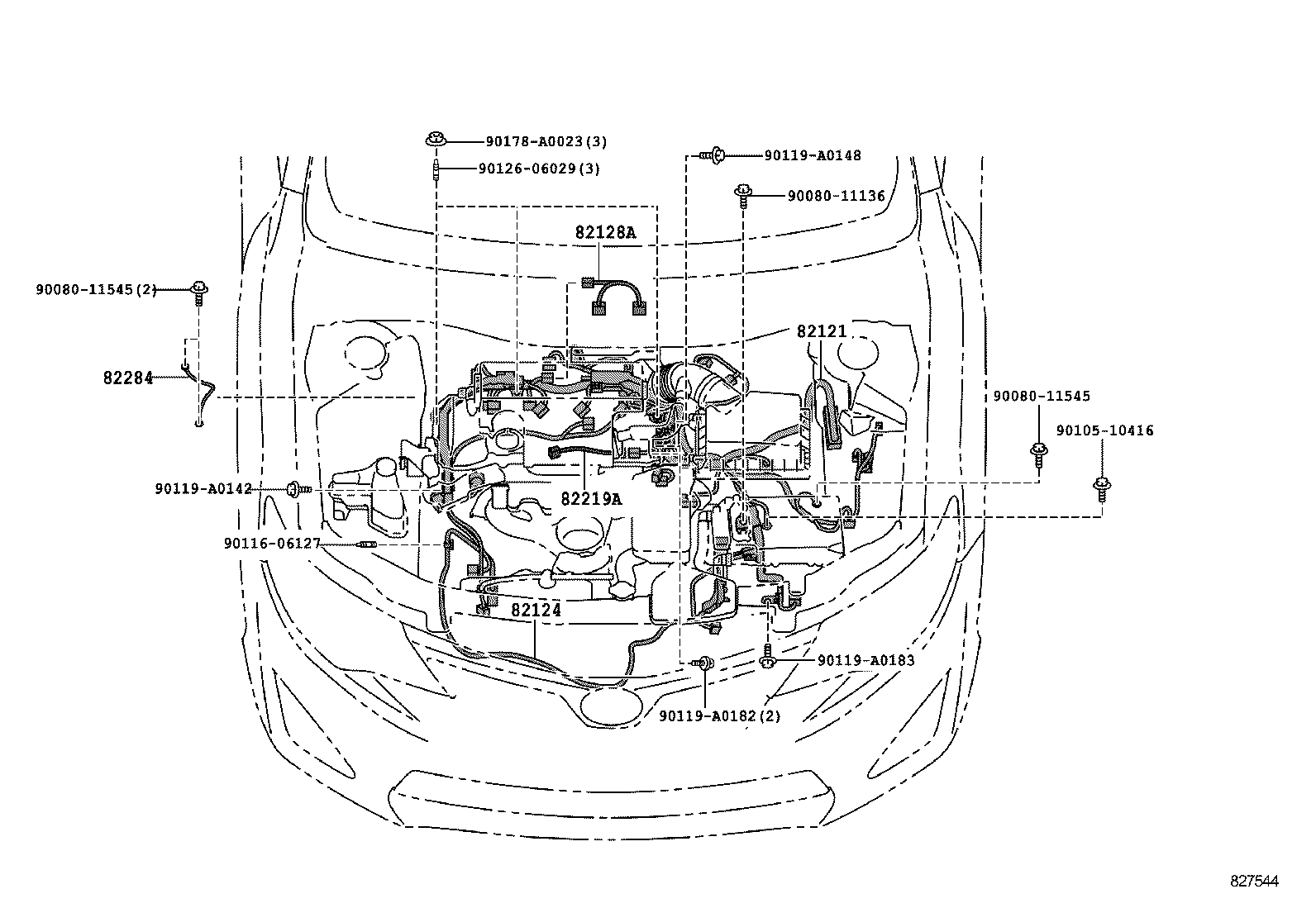  CAMRY HYBRID |  WIRING CLAMP