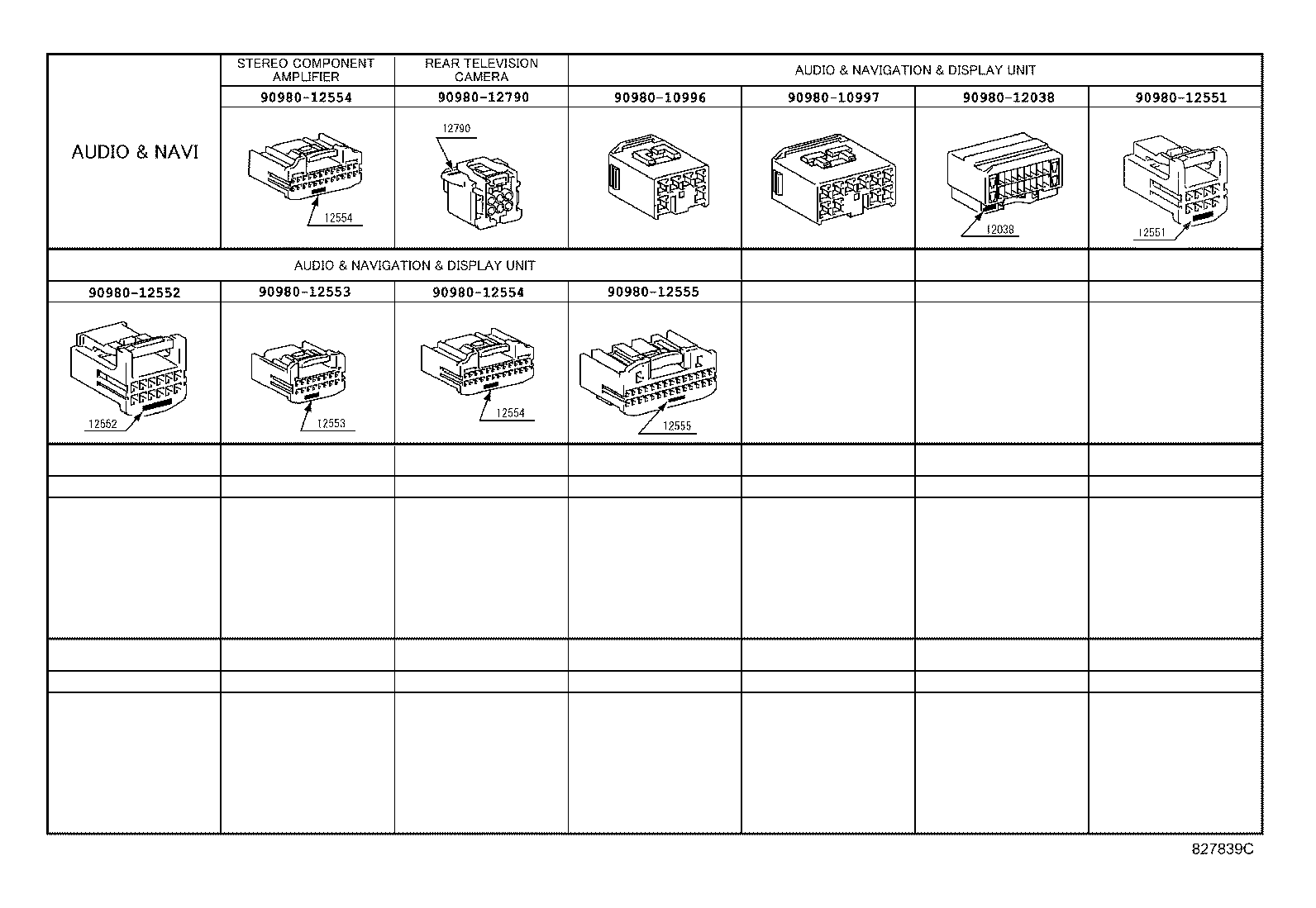  CAMRY HYBRID |  WIRING CLAMP