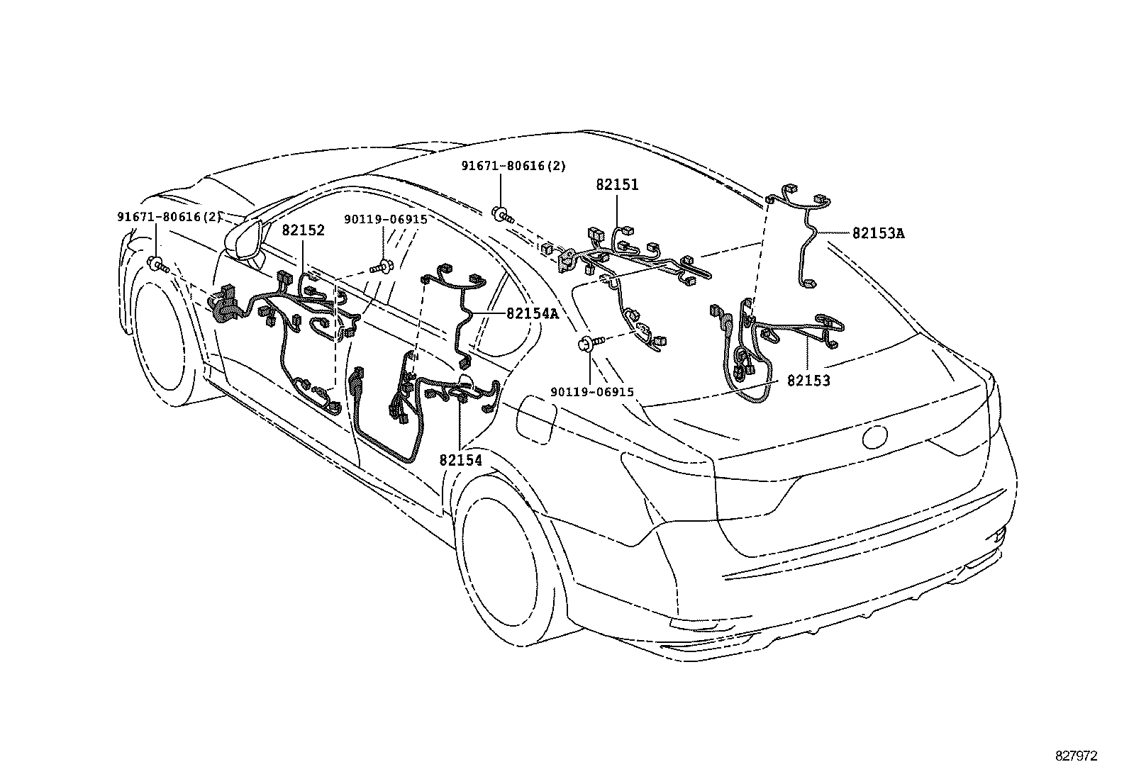  GS250 350 450H |  WIRING CLAMP