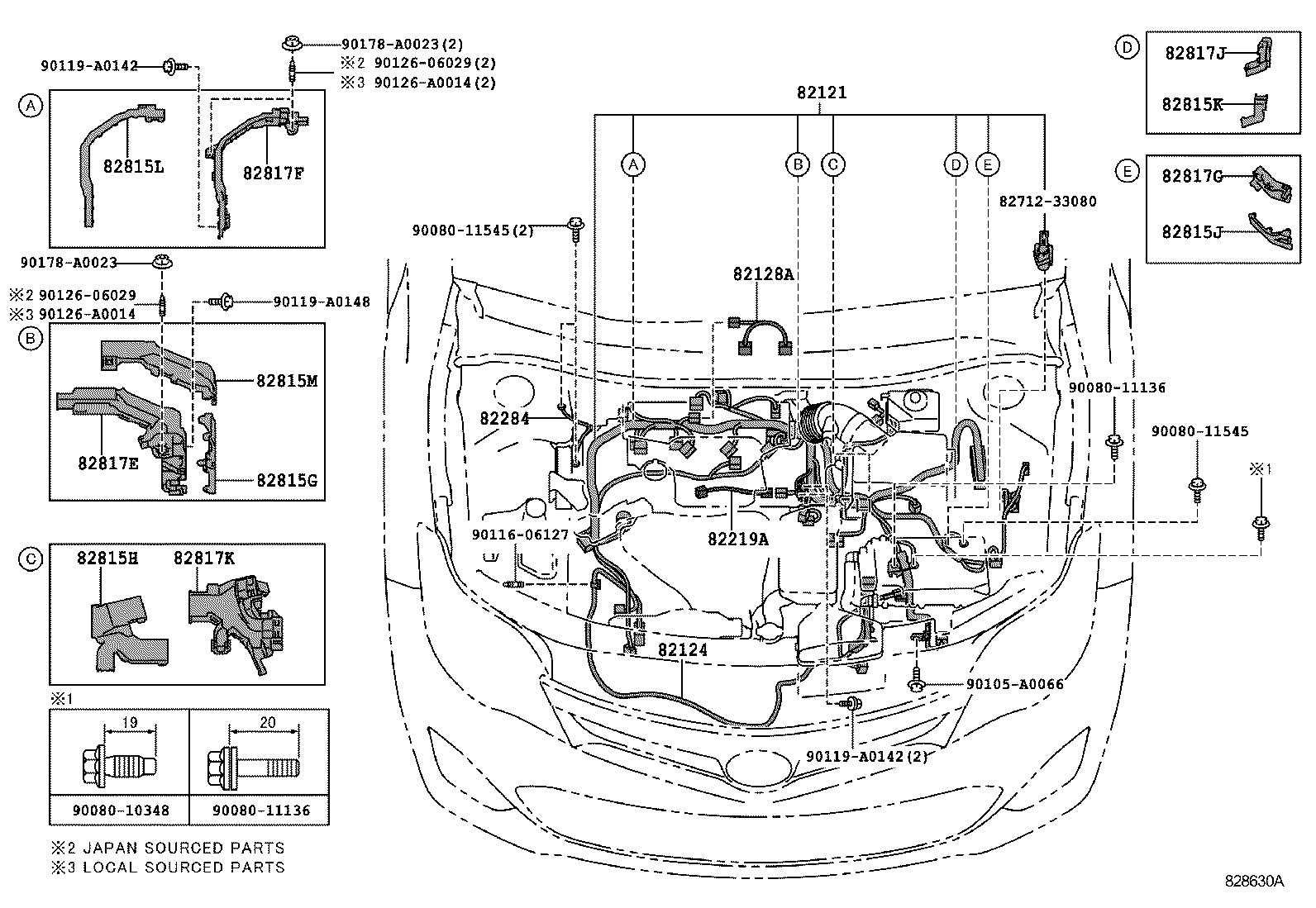  AVALON |  WIRING CLAMP