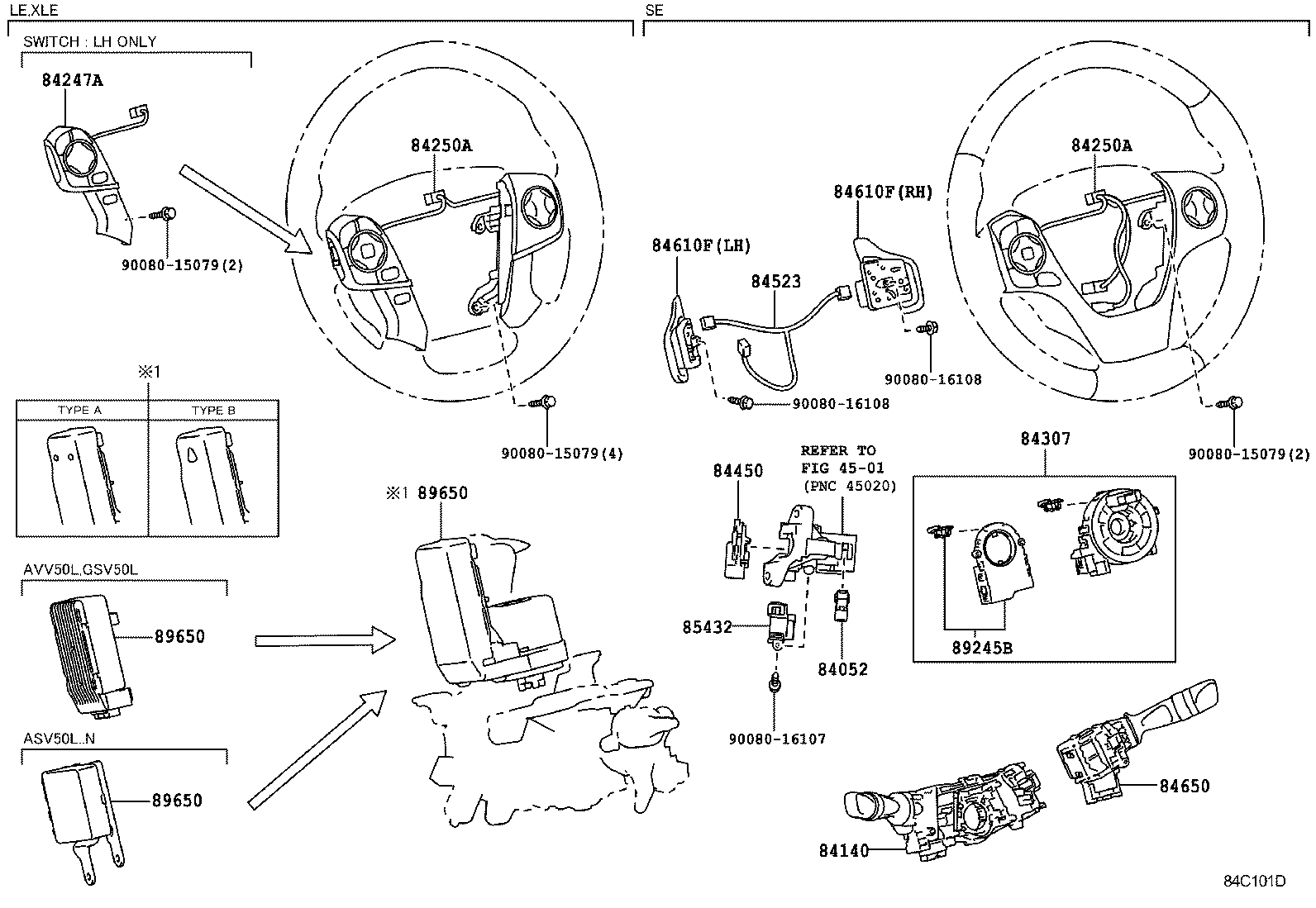  CAMRY HYBRID |  SWITCH RELAY COMPUTER