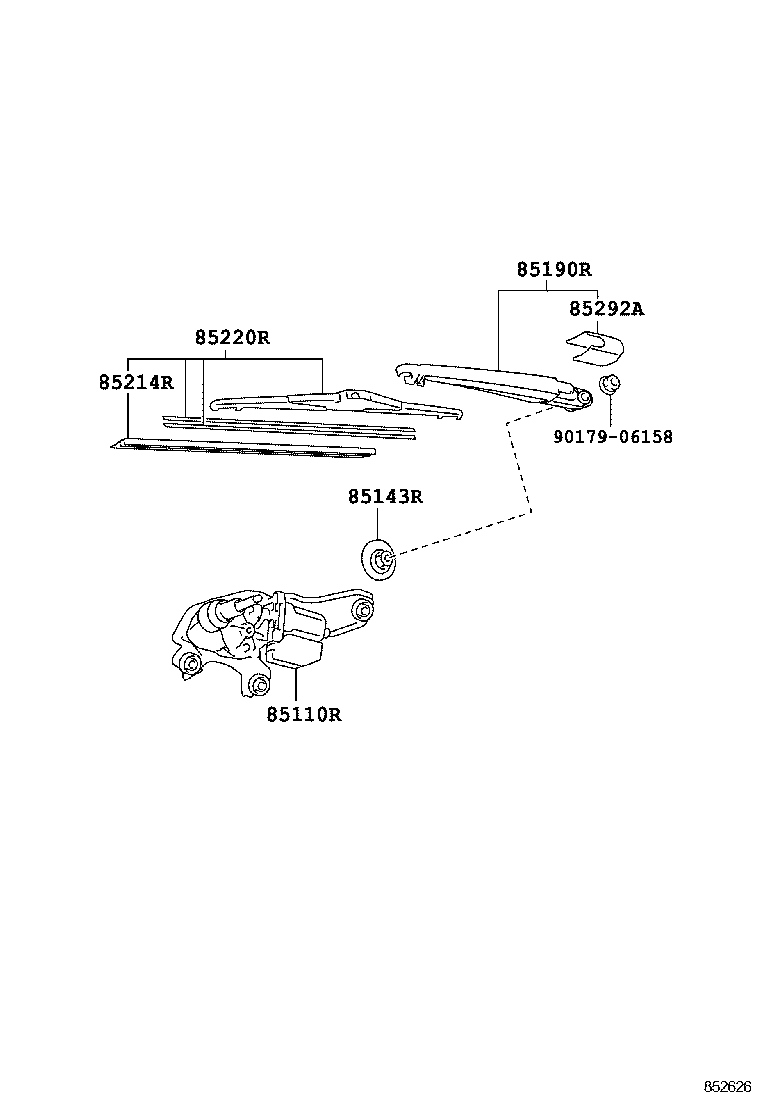  PRIUS V |  REAR WIPER