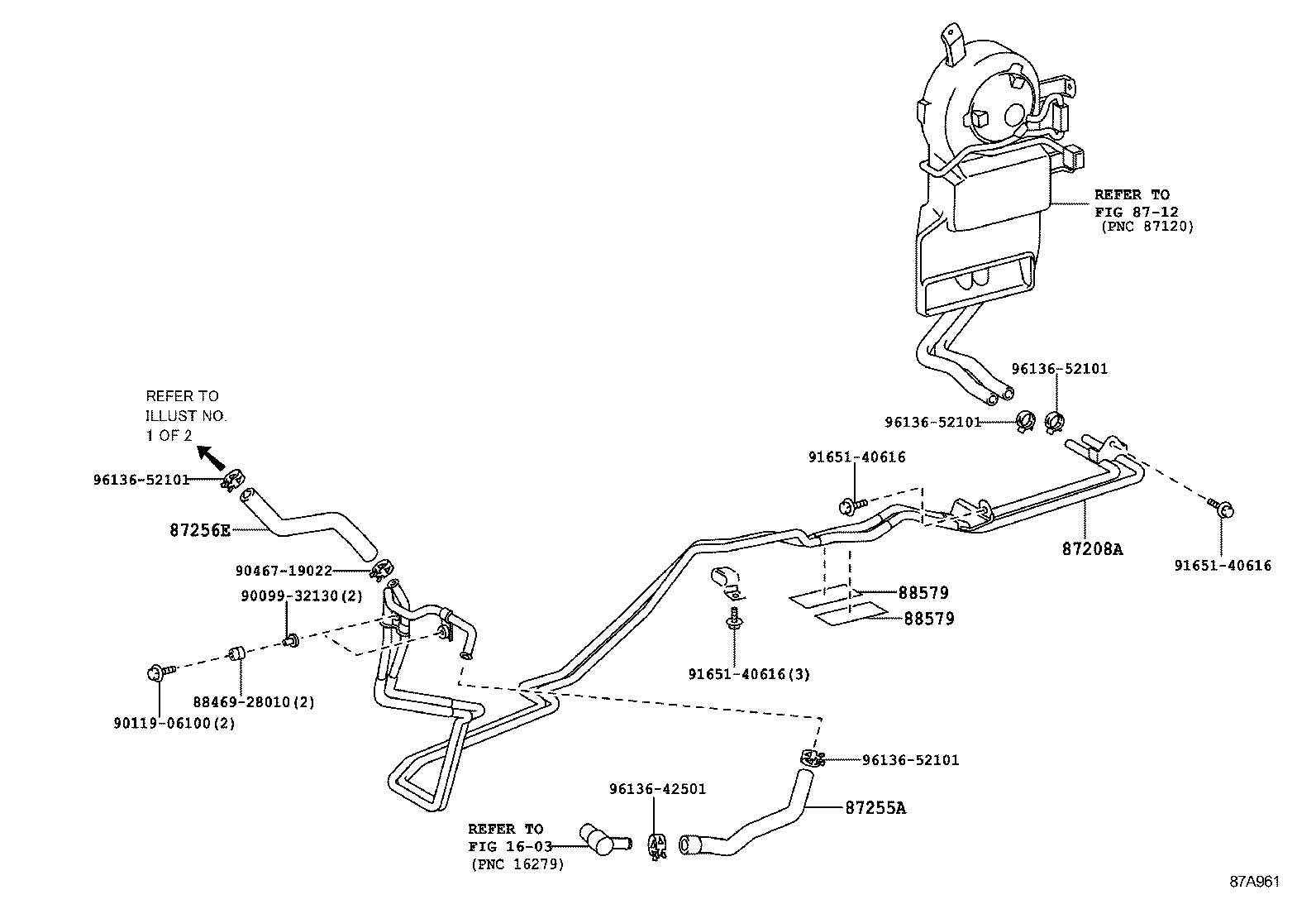  LAND CRUISER 70 |  HEATING AIR CONDITIONING WATER PIPING