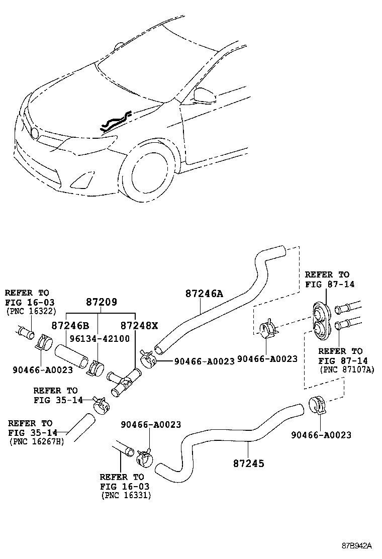  CAMRY HYBRID |  HEATING AIR CONDITIONING WATER PIPING