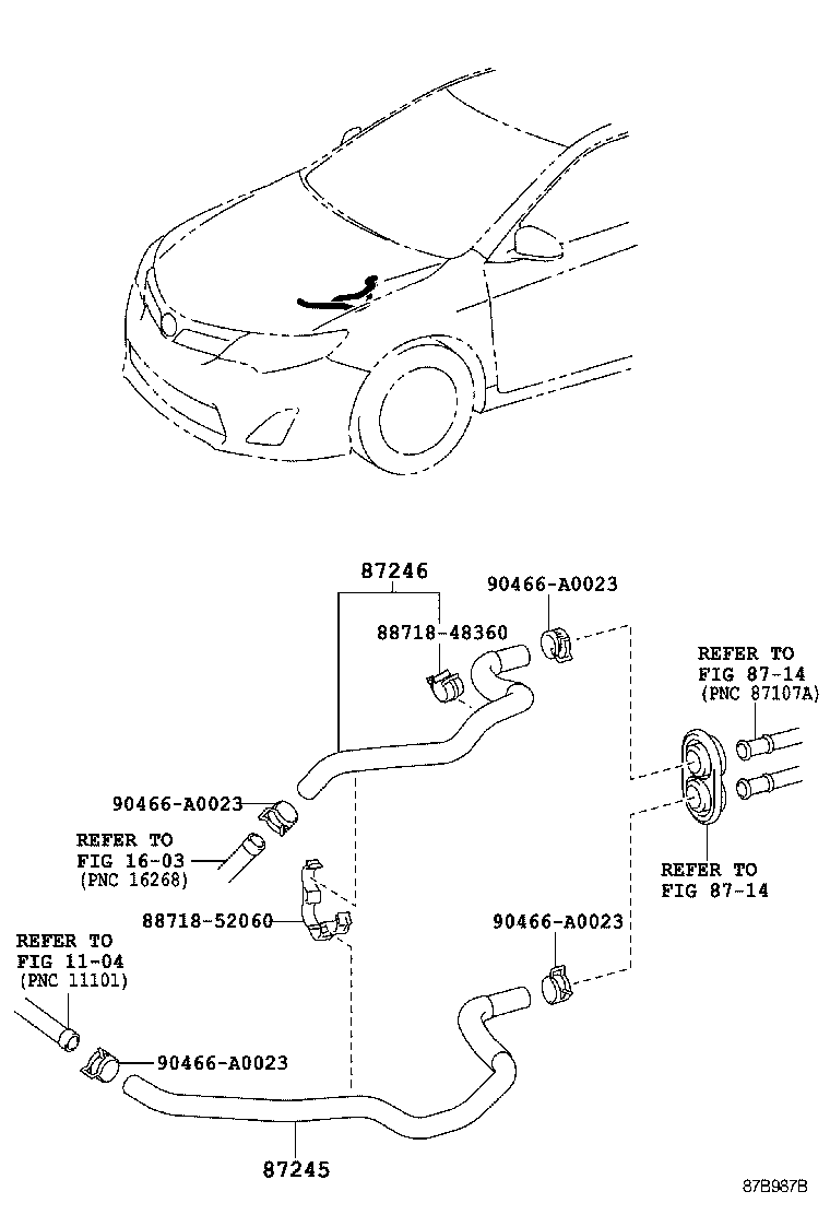  CAMRY HYBRID |  HEATING AIR CONDITIONING WATER PIPING