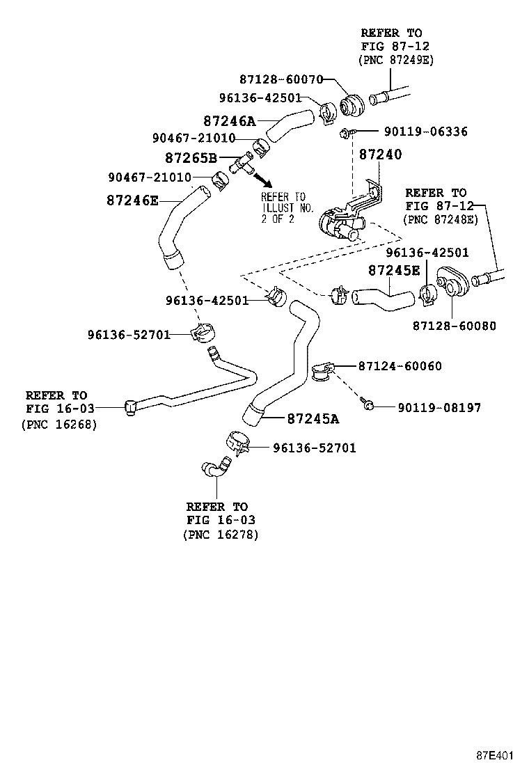  LAND CRUISER 70 |  HEATING AIR CONDITIONING WATER PIPING