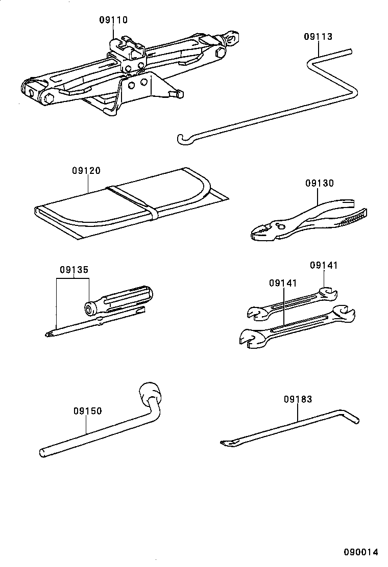  ES300 |  STANDARD TOOL