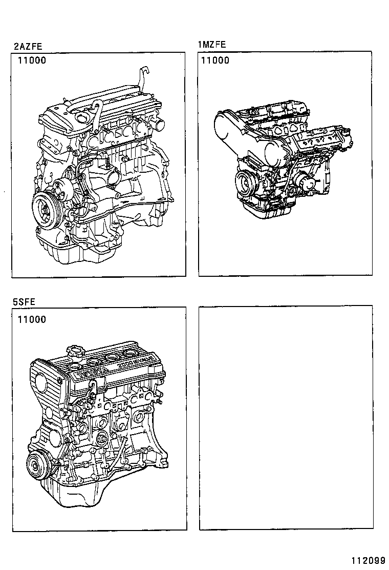  ES300 |  PARTIAL ENGINE ASSEMBLY