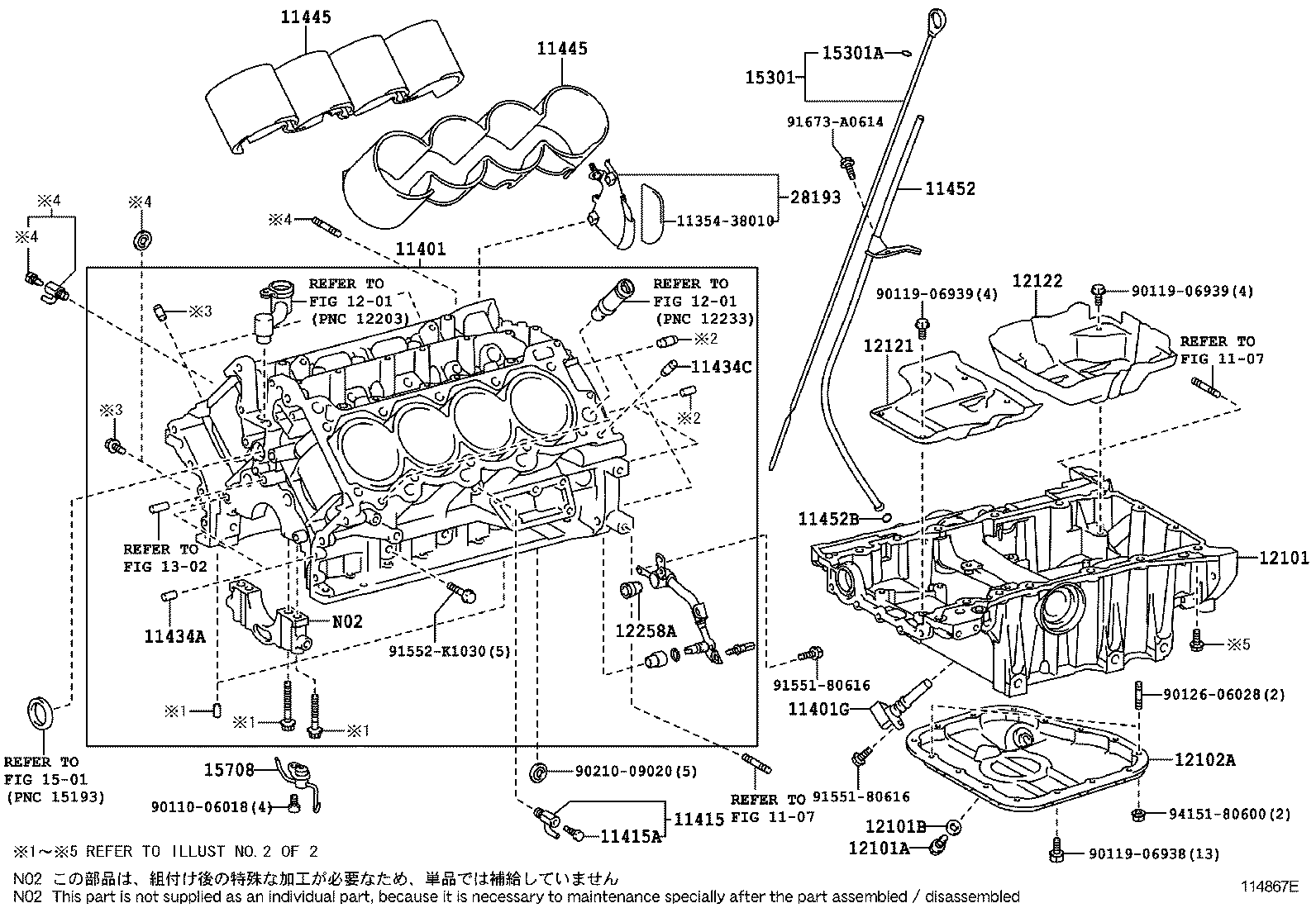  LS600HL |  CYLINDER BLOCK