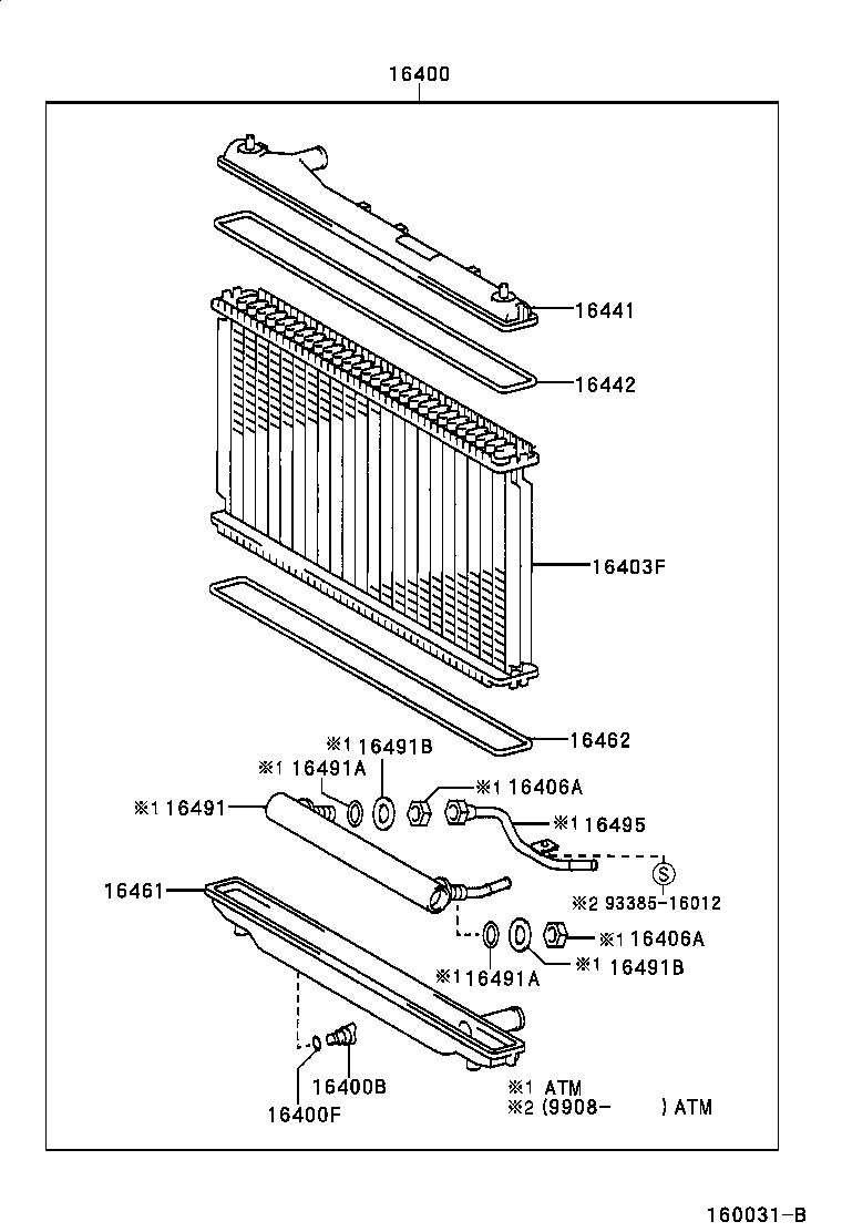  ES300 |  RADIATOR WATER OUTLET