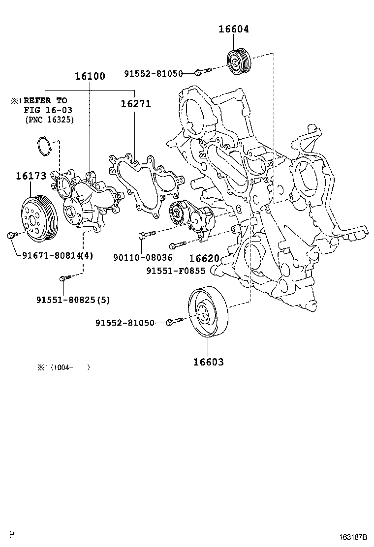  GS30 35 43 460 |  WATER PUMP