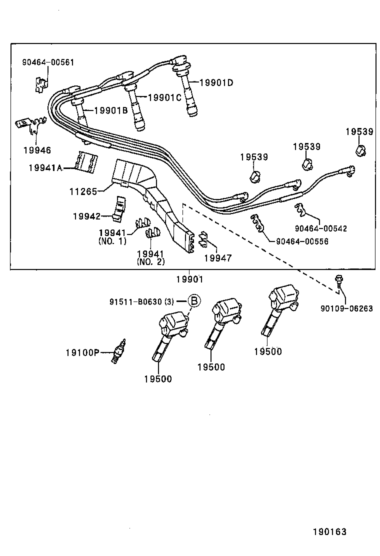  ES300 |  IGNITION COIL SPARK PLUG