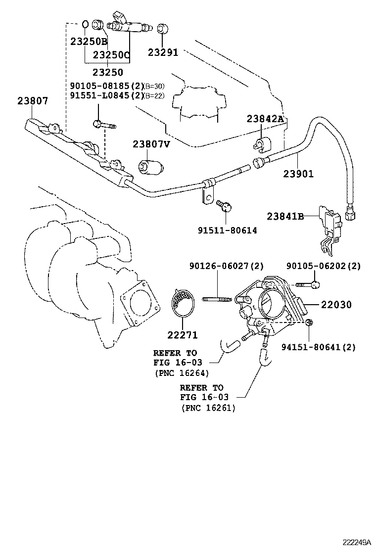  COROLLA S AMERICA |  FUEL INJECTION SYSTEM