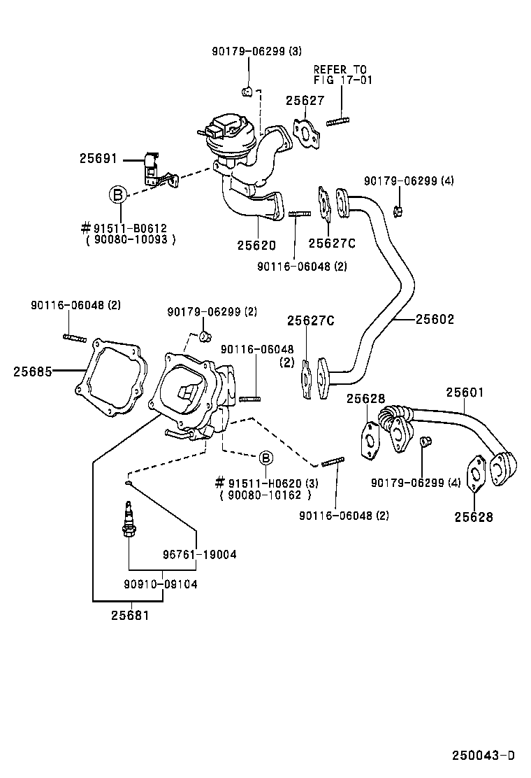  ES300 |  EXHAUST GAS RECIRCULATION SYSTEM