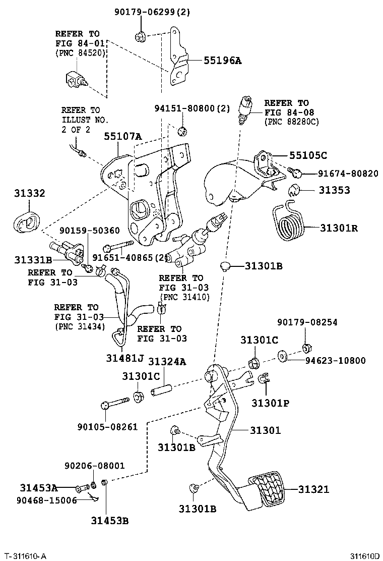  FJ CRUISER |  CLUTCH PEDAL FLEXIBLE HOSE