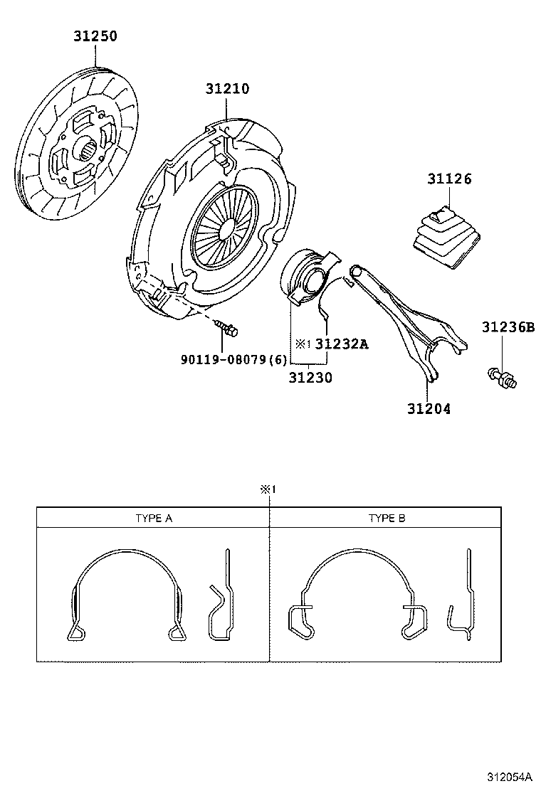  CAMRY JPP |  CLUTCH RELEASE FORK