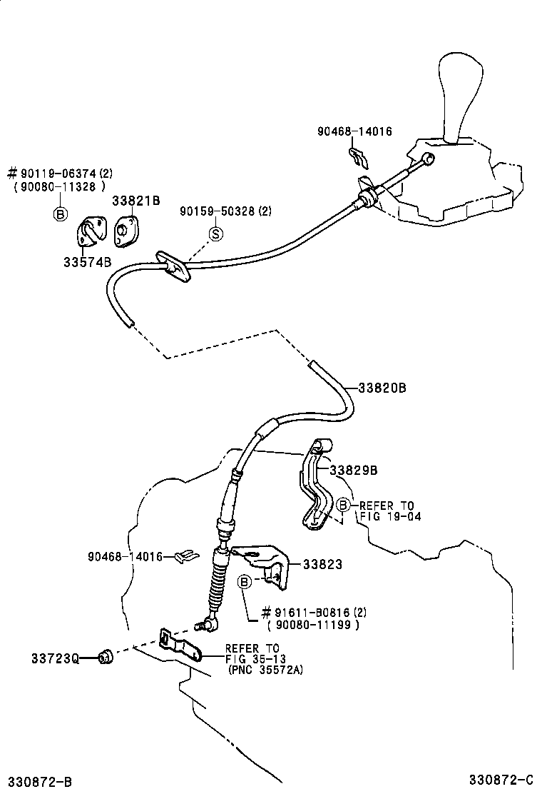  ES300 |  SHIFT LEVER RETAINER