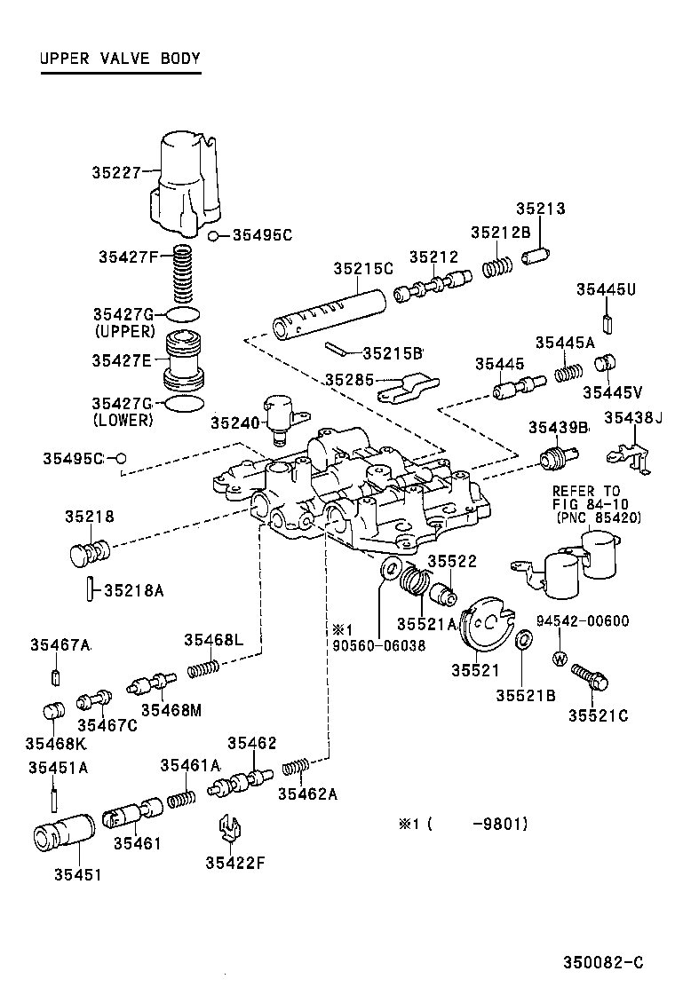  ES300 |  VALVE BODY OIL STRAINER ATM