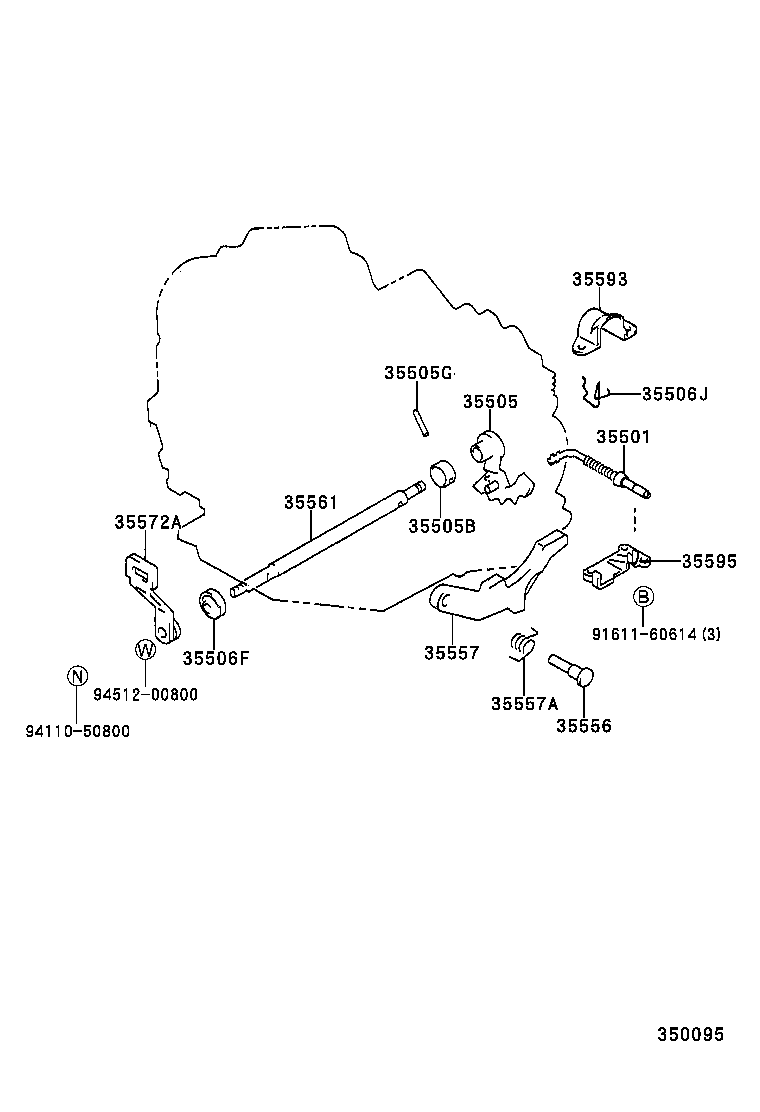  ES300 |  THROTTLE LINK VALVE LEVER ATM