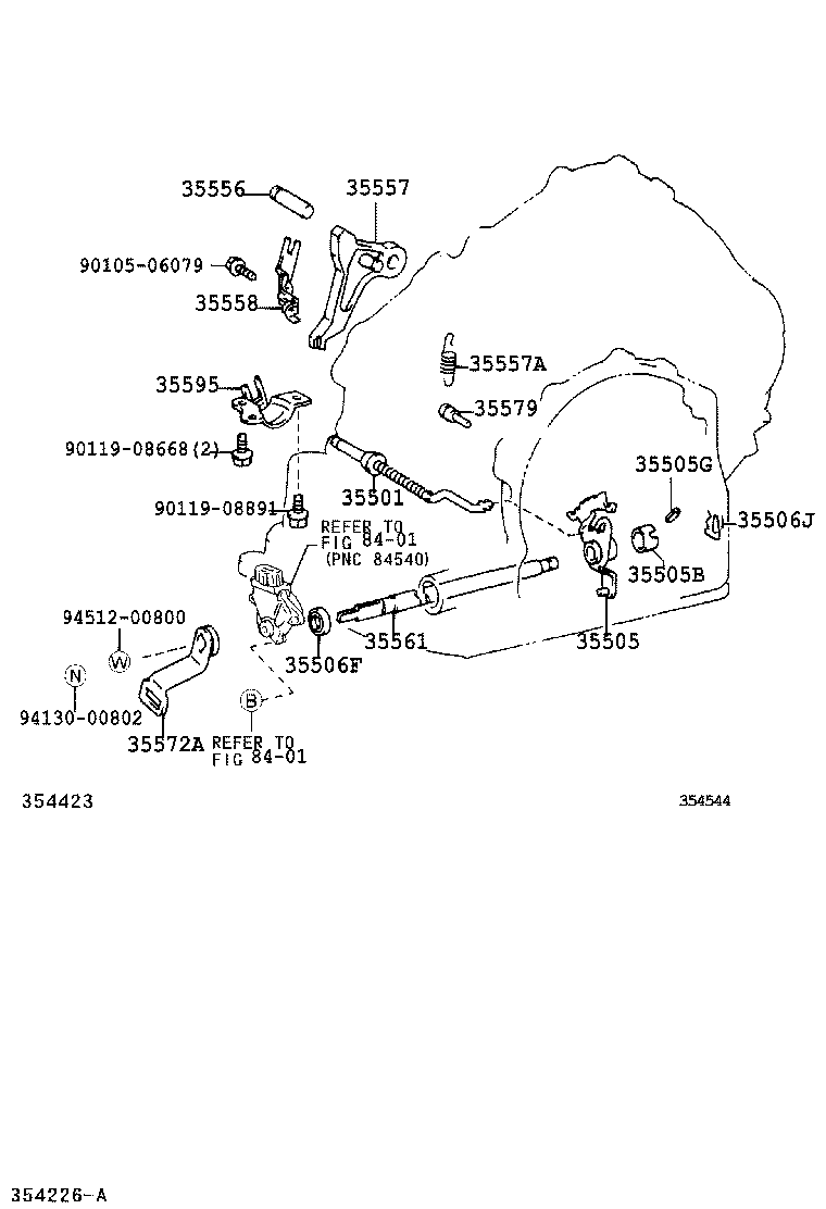  SCION TC |  THROTTLE LINK VALVE LEVER ATM