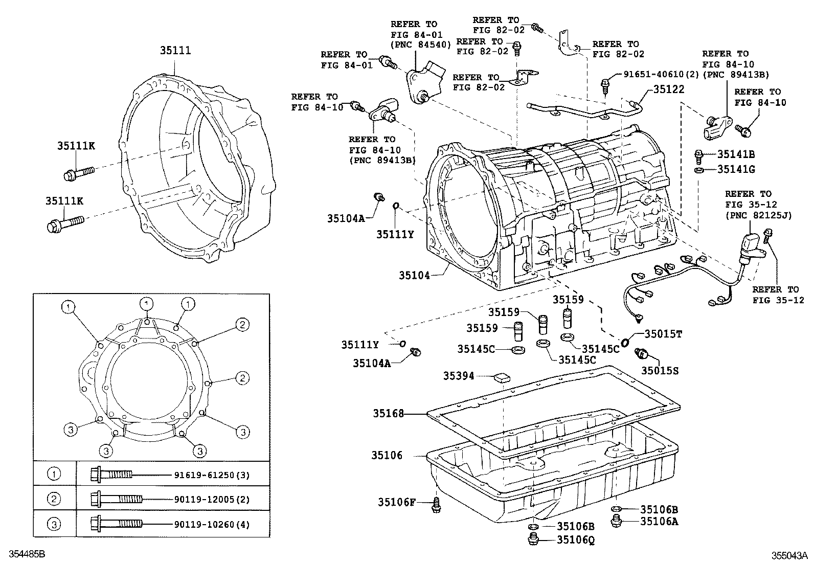  IS250 350 |  TRANSMISSION CASE OIL PAN ATM