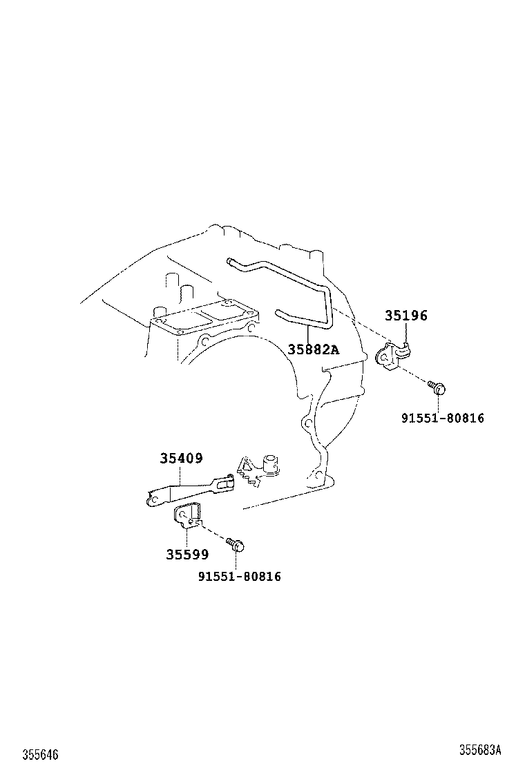  ES350 |  VALVE BODY OIL STRAINER ATM