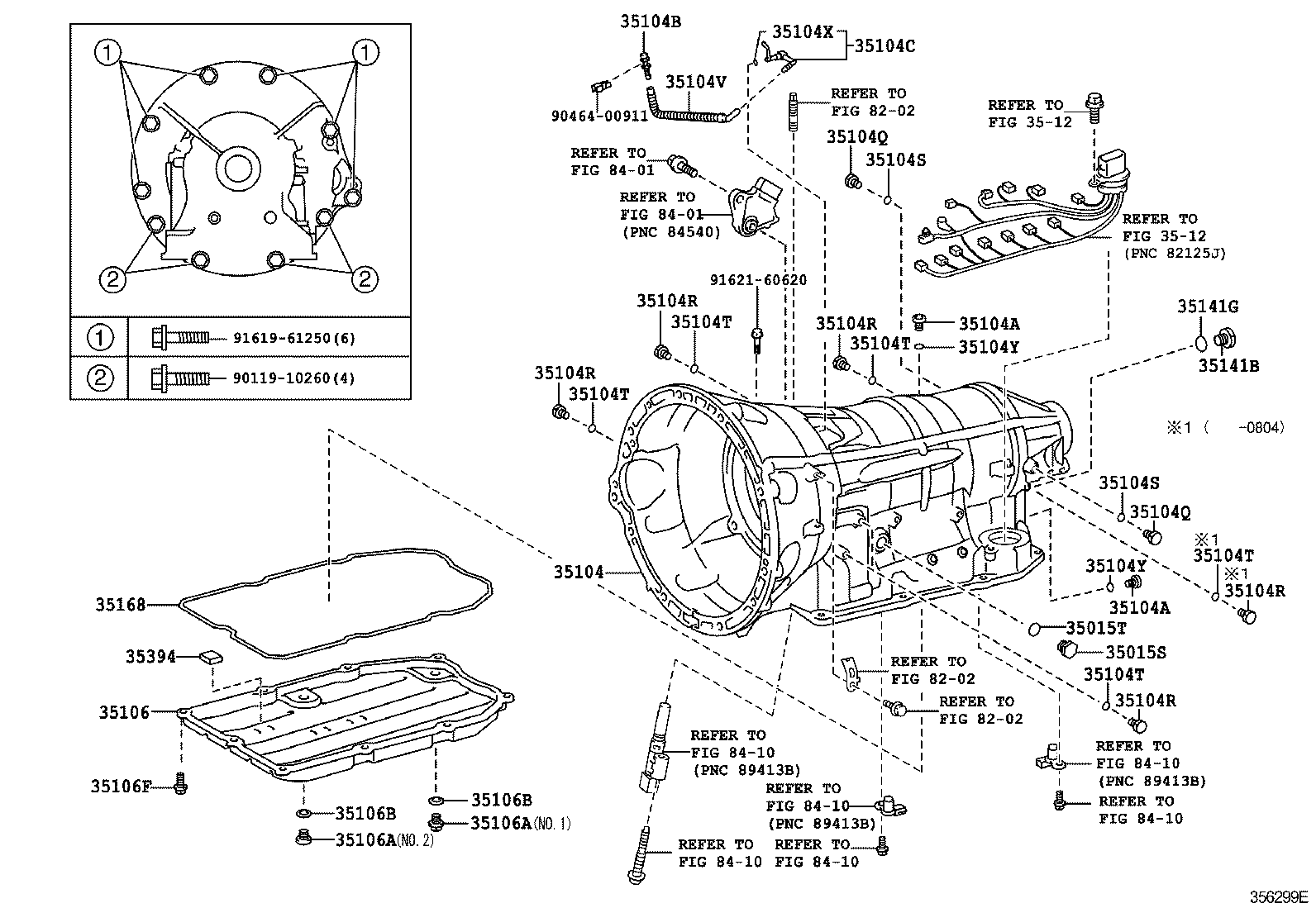  GS30 35 43 460 |  TRANSMISSION CASE OIL PAN ATM