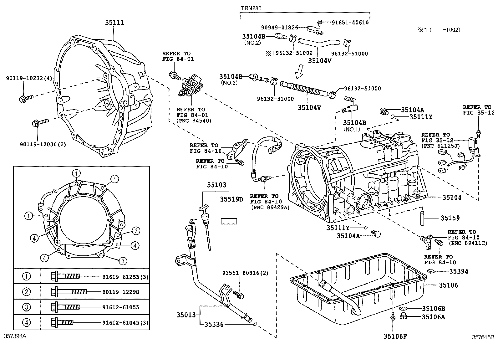  4RUNNER |  TRANSMISSION CASE OIL PAN ATM