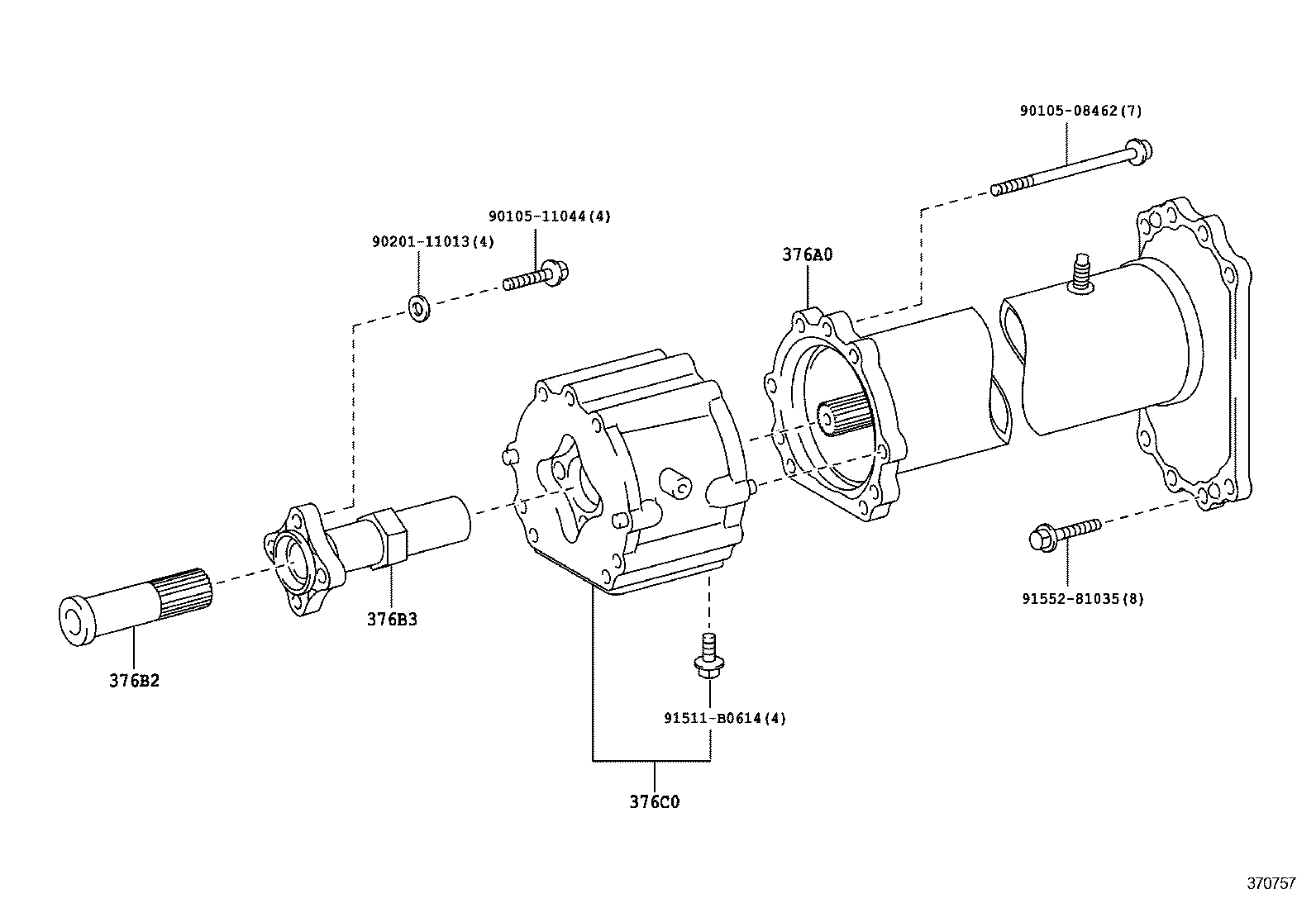  LFA |  PROPELLER SHAFT UNIVERSAL JOINT