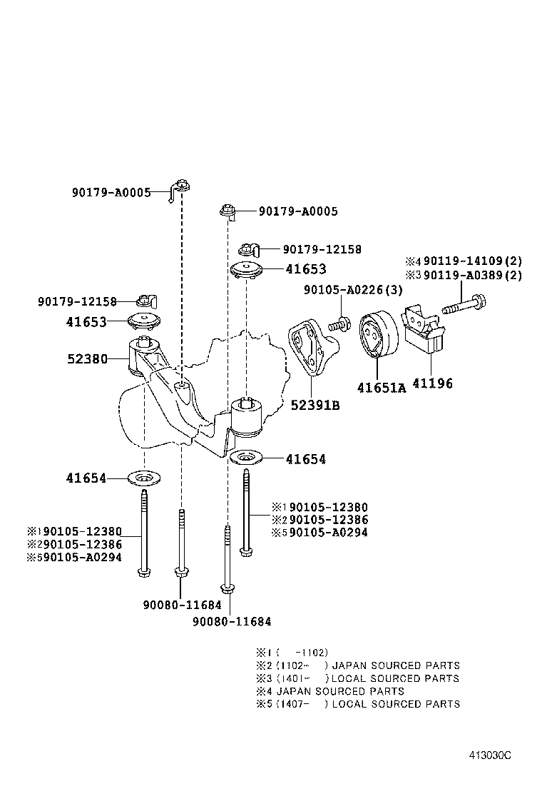  RX350 450H |  REAR AXLE HOUSING DIFFERENTIAL