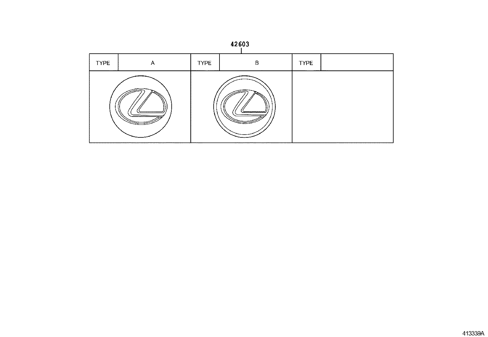  IS250 350 |  DISC WHEEL WHEEL CAP