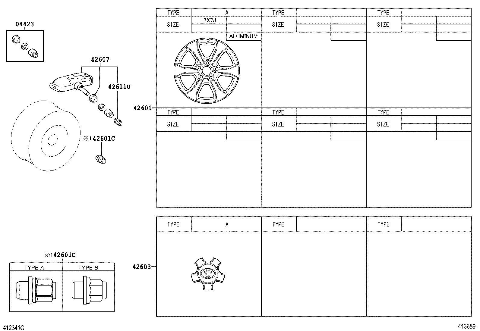  RAV4 EV |  DISC WHEEL WHEEL CAP