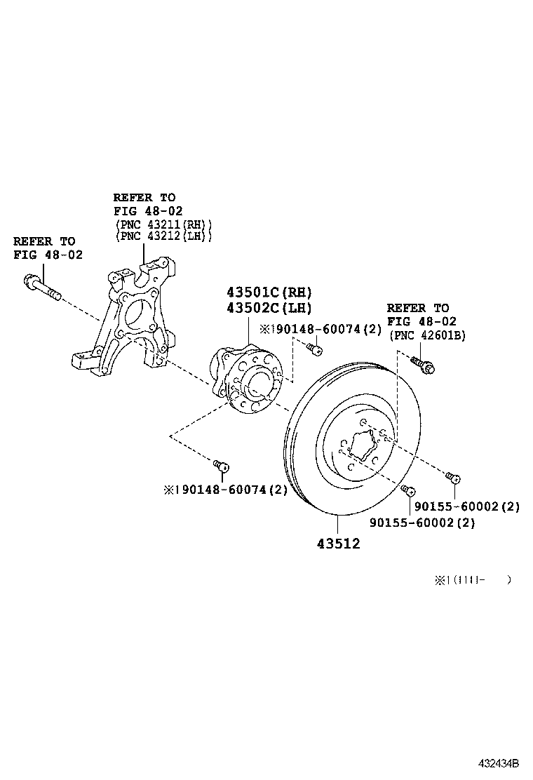  LFA |  FRONT AXLE HUB