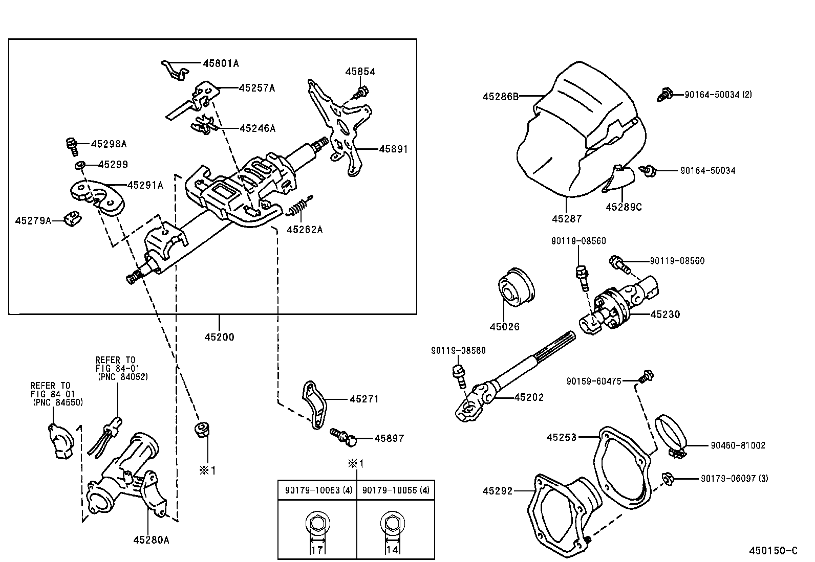  ES300 |  STEERING COLUMN SHAFT