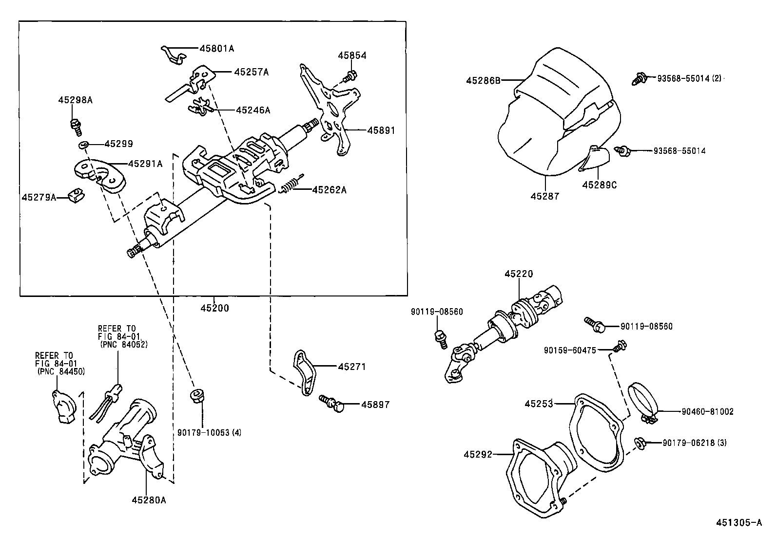  ES300 |  STEERING COLUMN SHAFT