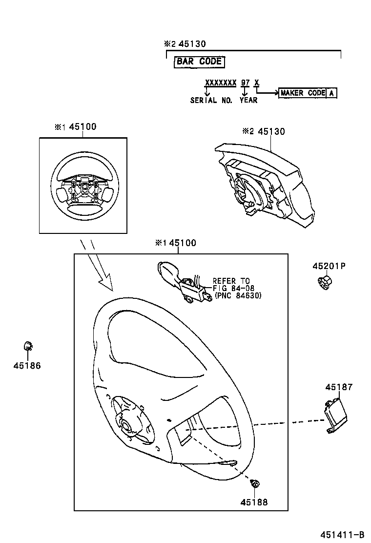  ES300 |  STEERING WHEEL