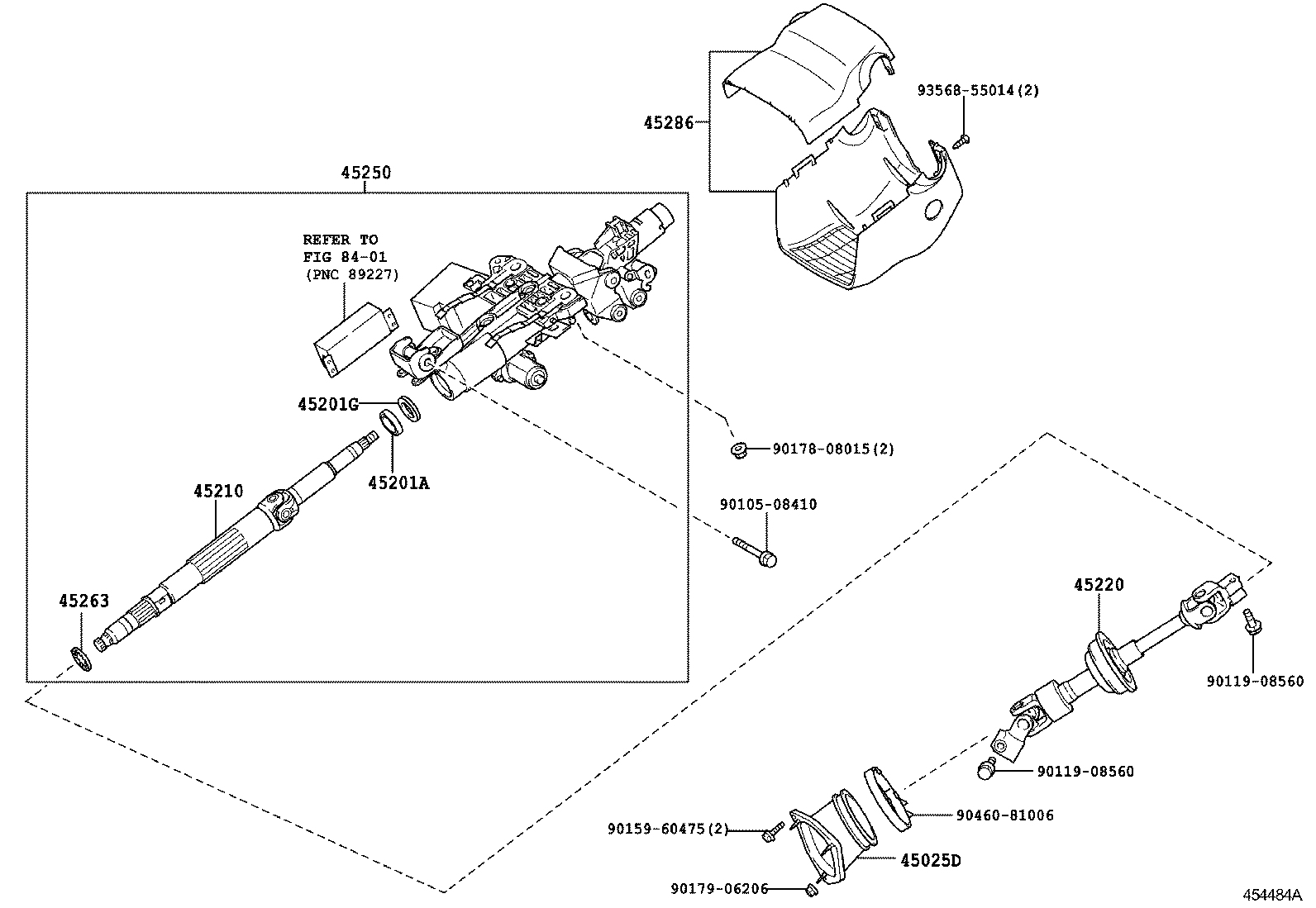  ES350 |  STEERING COLUMN SHAFT